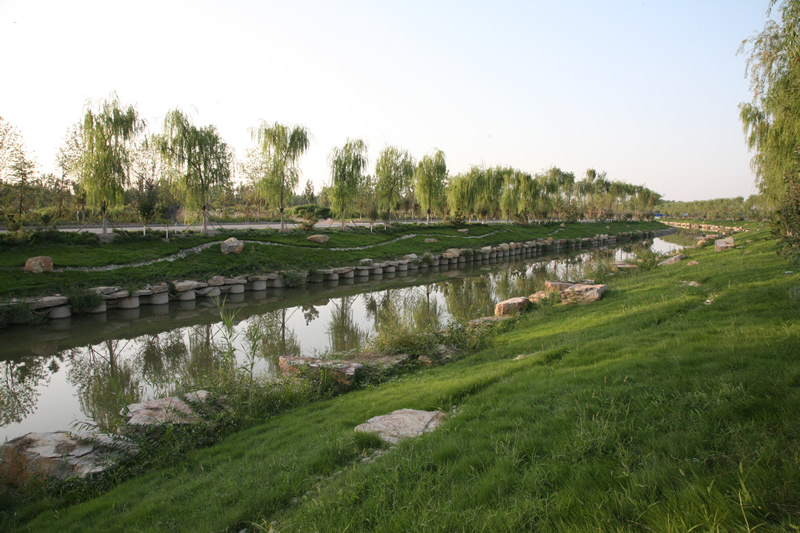 桓臺孝婦河生態(tài)景觀建設(shè)實景